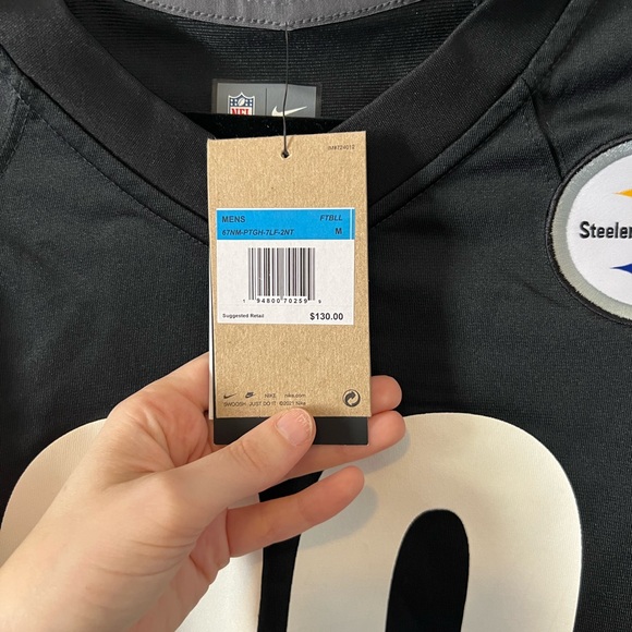 NWT Nike Pittsburgh Steelers Fitzpatrick Jersey Size Medium READ DESCRIPTION - Picture 4 of 12